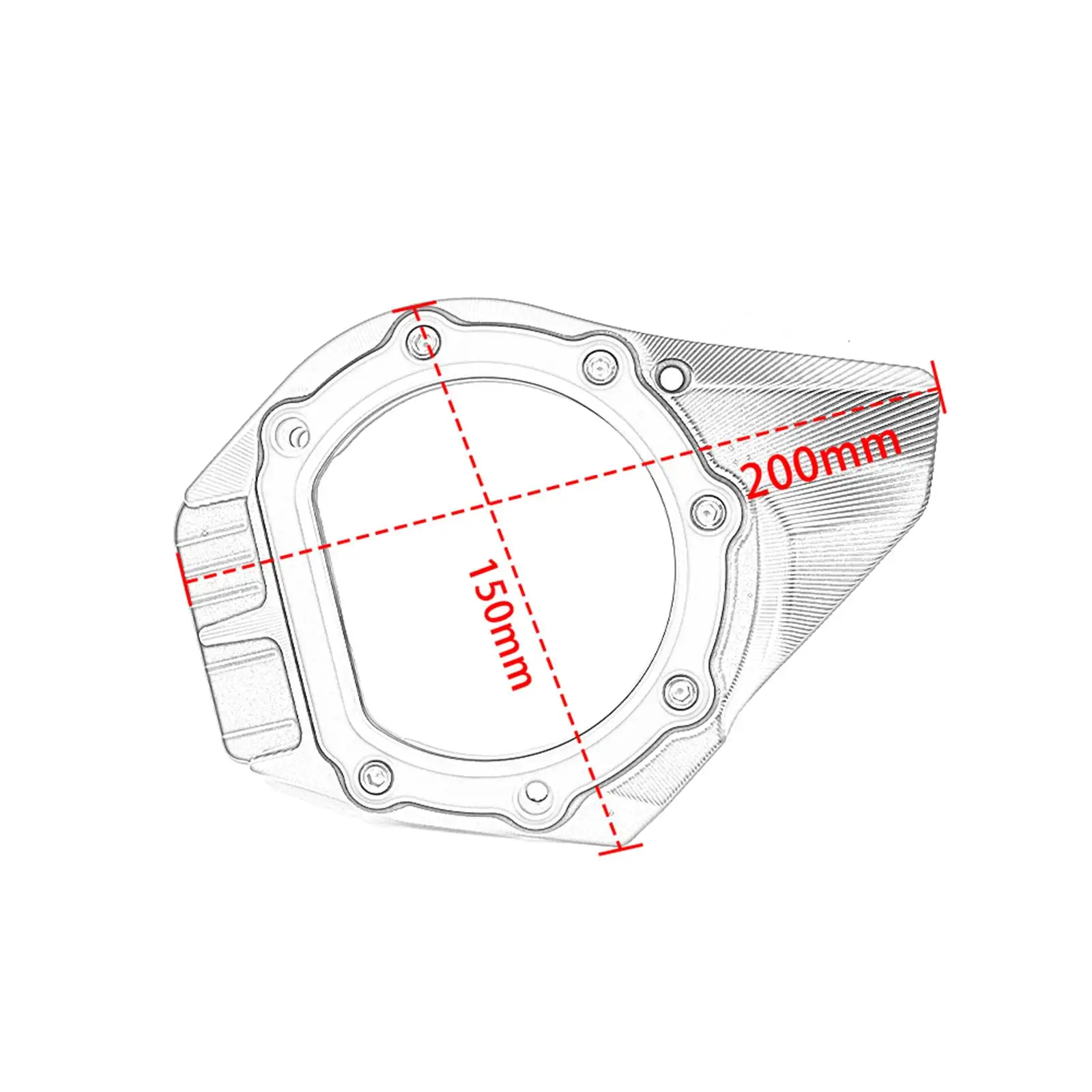 Крышка воздухозаборника запасные части аксессуары для Vespa Primavera Iget ABS