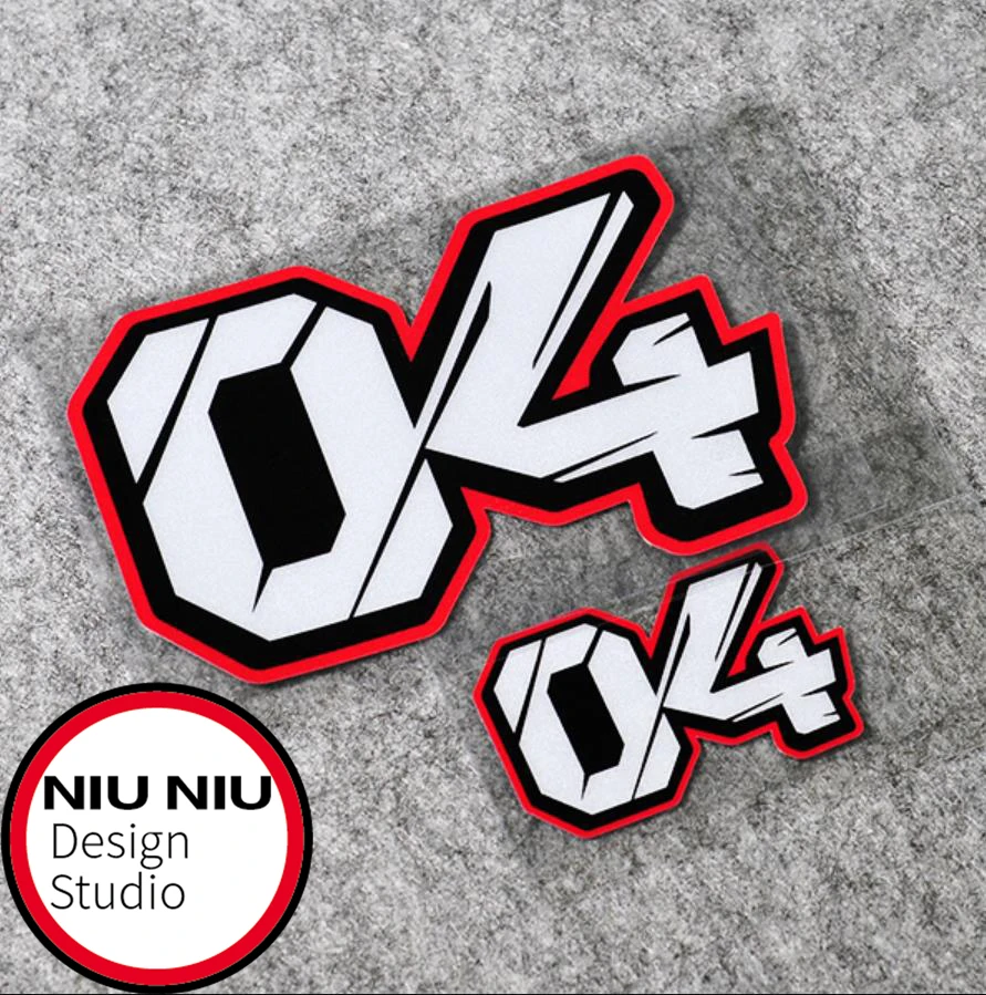 

Наклейки NiuNiu на мотоцикл, мотоцикл, командный гонщик, Dov 04