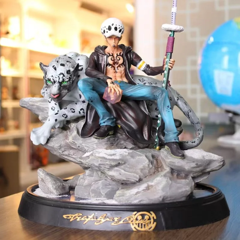 

Экшн-фигурка из ПВХ 27 см Trafalgar Law Snow Leopard Scene GK Devil Fruit, игрушечная статуя для взрослых, Коллекционная модель, кукла, подарки