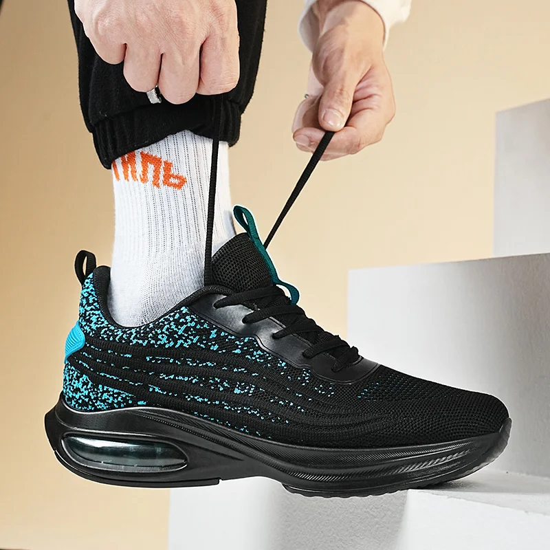 Xiaomi SALUDAS Air Cushioned Running Shoes for Men Highly Elastic Cushioning Sports Shoes Outdoor Tennis Casual Sneakers Male