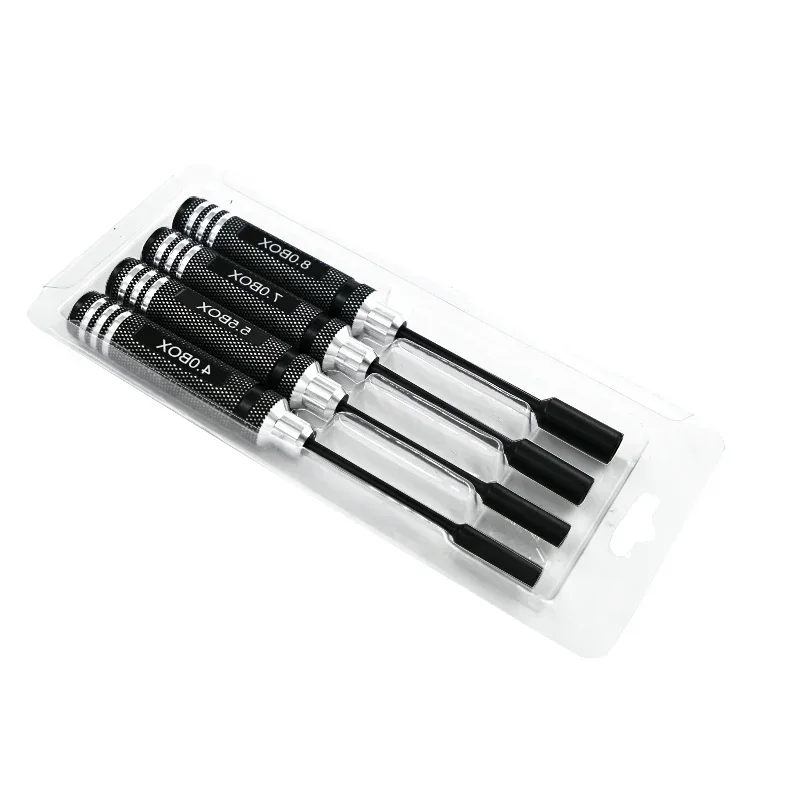 Набор из 4 предметов / покрытие титанового сплава 0 5 7 8 мм набор торцевых ключей с