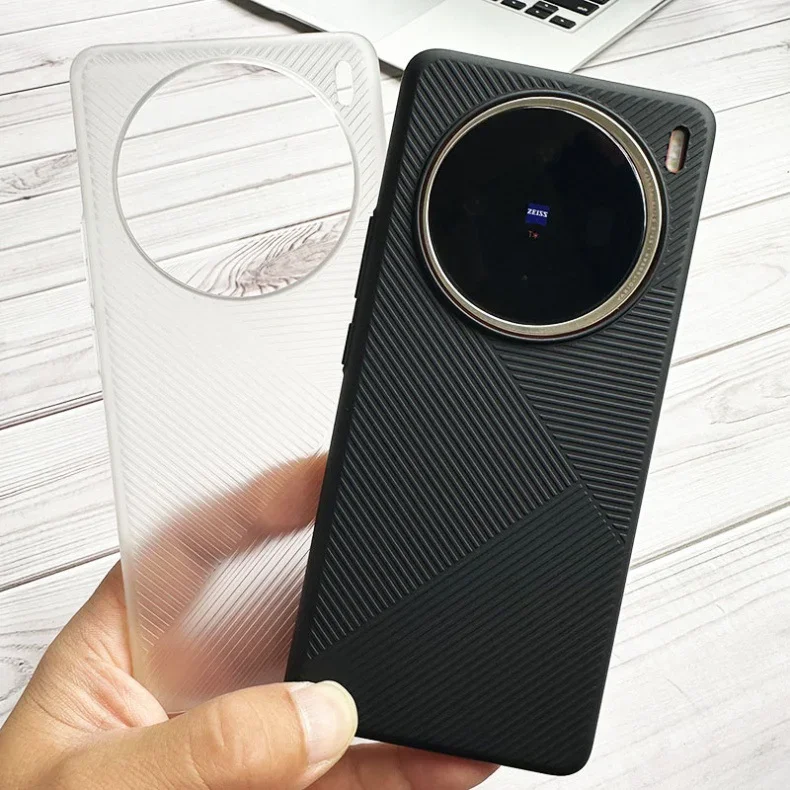 Чехол для телефона ViVO X100s V2359A 2024 ультратонкий матовый прозрачный противоударный