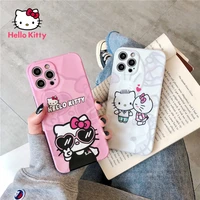 hello kitty cartoon phone case is suitable for iphone12 12pro 12promax 11 pro 11promax mini x xs max xr 7 8 plus phone case