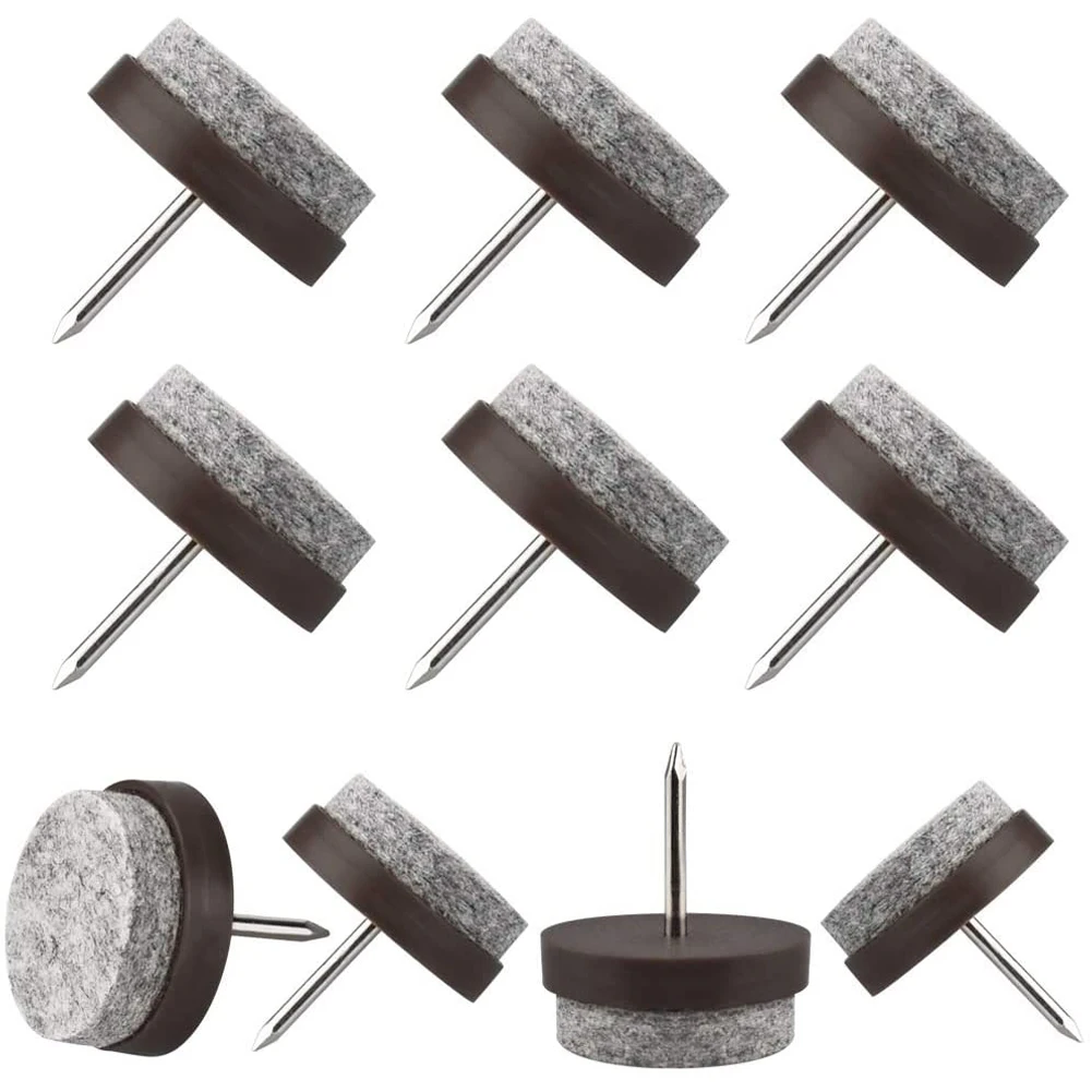 

For Non-Slip Chair Glides Leg Felt Pads 50Pcs Chairs Suitable For Tables Felt High Quality Best Price Brand New