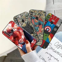 marvel luxury cool phone case for samsung galaxy a32 4g 5g a51 4g 5g a71 4g 5g a72 4g 5g black funda carcasa back soft