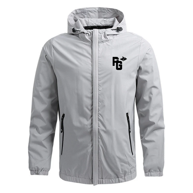 

Мужская длинная Повседневная куртка с капюшоном, Классическая ветрозащитная куртка с капюшоном, весна-осень 2023