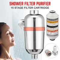 515 level water filter purifier bathroom shower filter bathing water treatment health softener chlorine removal water purifiers