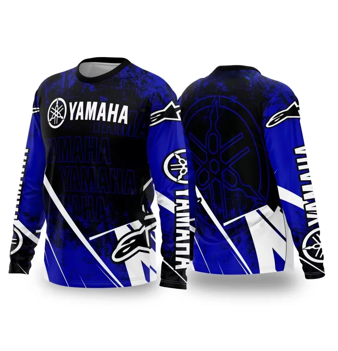 

Летний Мотоциклетный Костюм YAMAHA Для Мужчин И Женщин: Дышащая, Быстросохнущая Внедорожная Мотоэкипировка