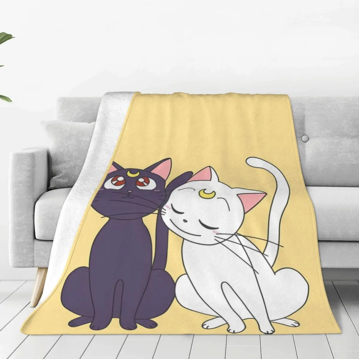 Одеяло Sailors Moon фланелевое одеяло для пикника гостиной теплое мягкое дизайнерское