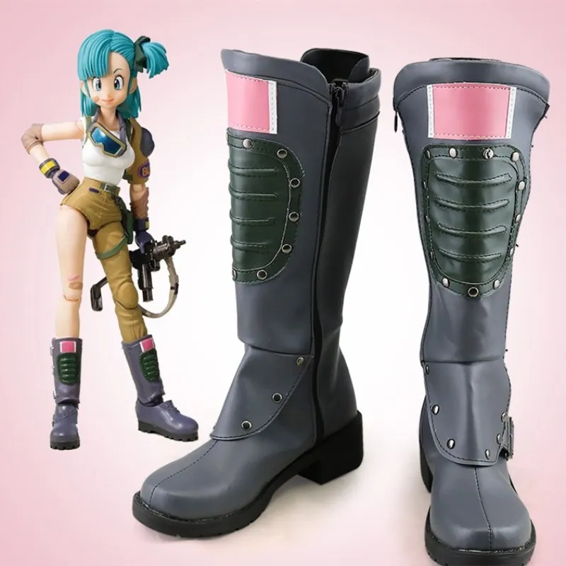 JP Anime DBZ Bulma Cosplay Shoes