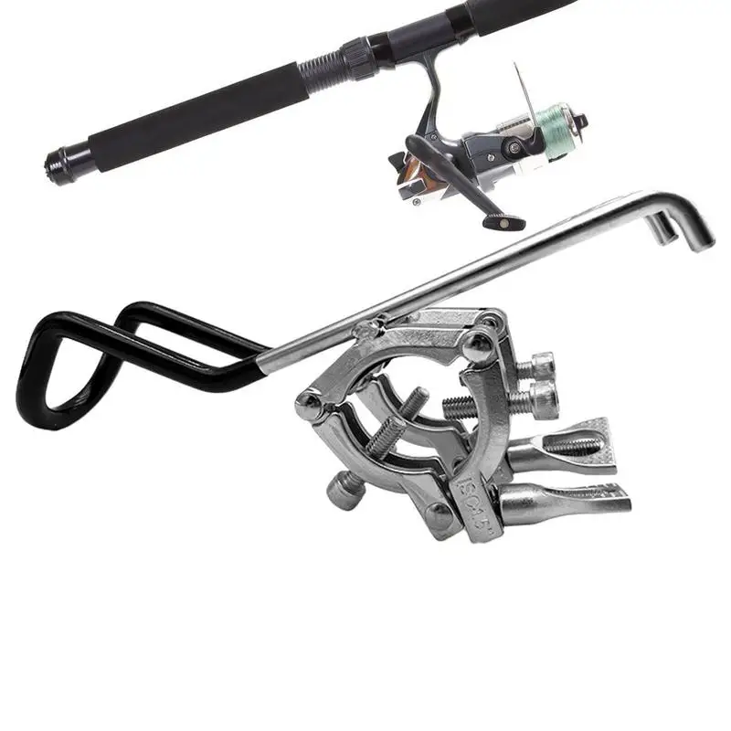 

Fishing Rod Holder Stainless Steel Fishing Pole Rack Solid Thick Design Fishing Accessory For Boats Trucks And Kayak Crates
