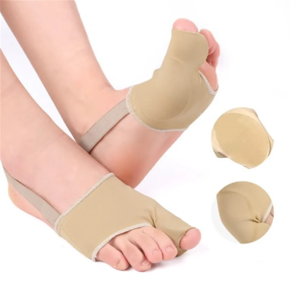 

New 1Pair Toe Separator Hallux Valgus Bunion Corrector Orthotics Feet Bone Thumb Adjuster Correction Pedicure Socks Straightener