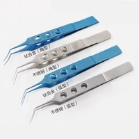 ophthalmic forceps capsulorhexis tweezer autoclavable titanium alloystainless steel ophthalmic instruments