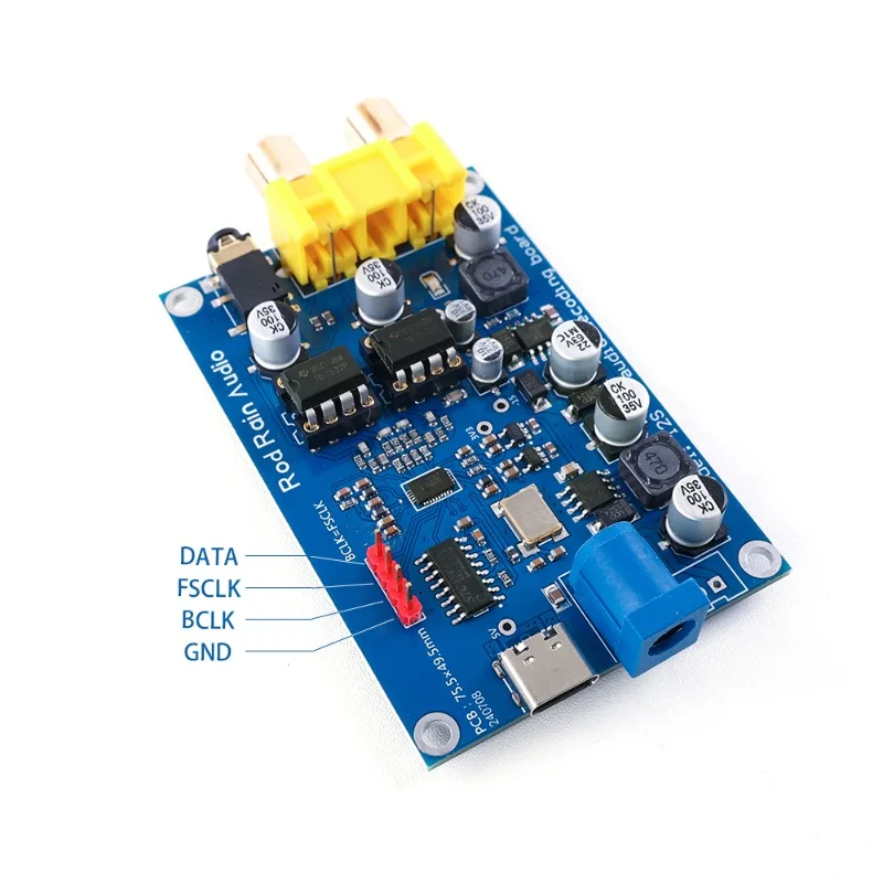 Фото HIFI ES9038Q2M I2S плата декодера DSD512 обновленный декодер ЦАП Bluetooth плеер устройства 32 бит ES9038 №3