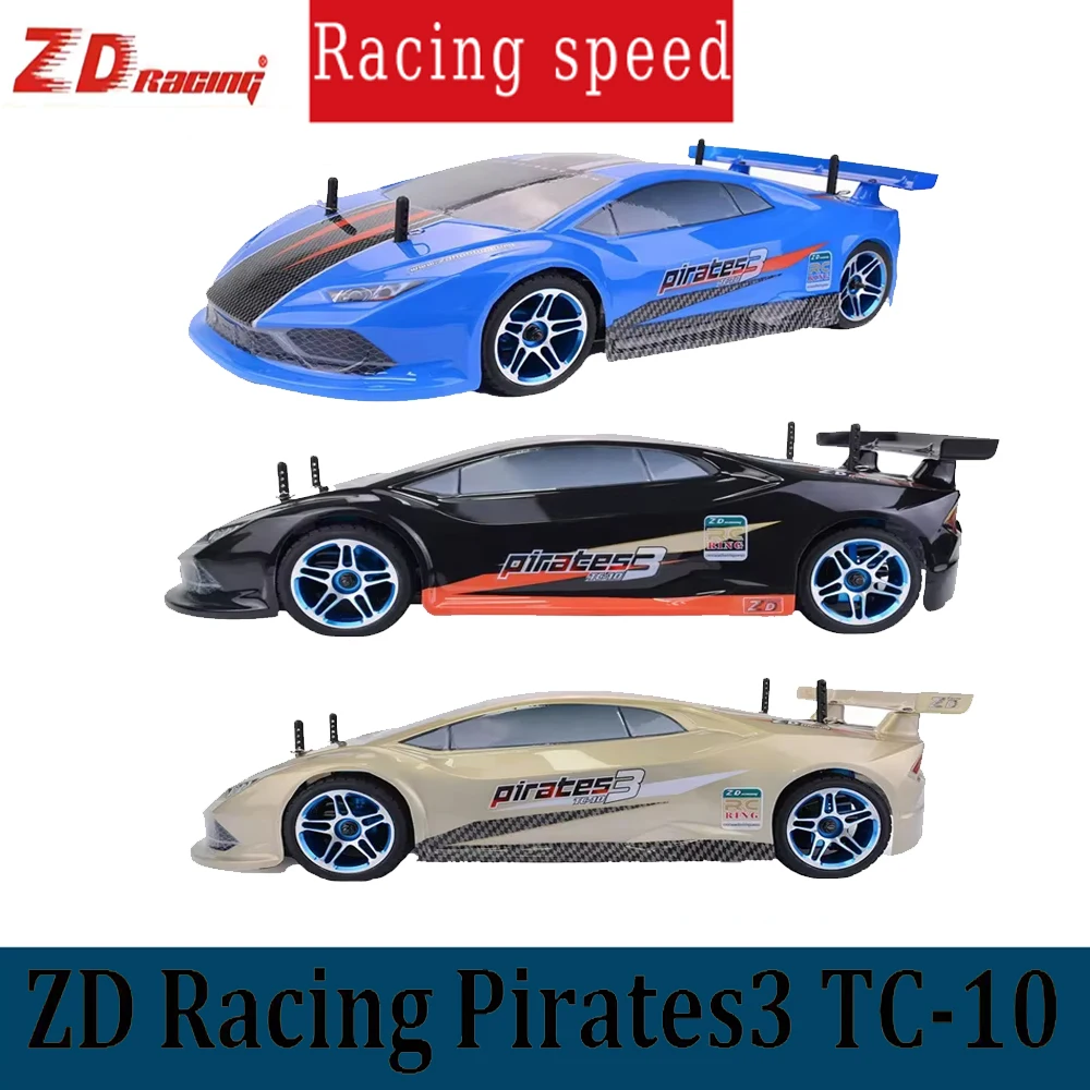Racing Speed Pirates3 TC-10 1/10 2 4G 4WD 60 км/ч RC автомобиль электрические бесщеточные