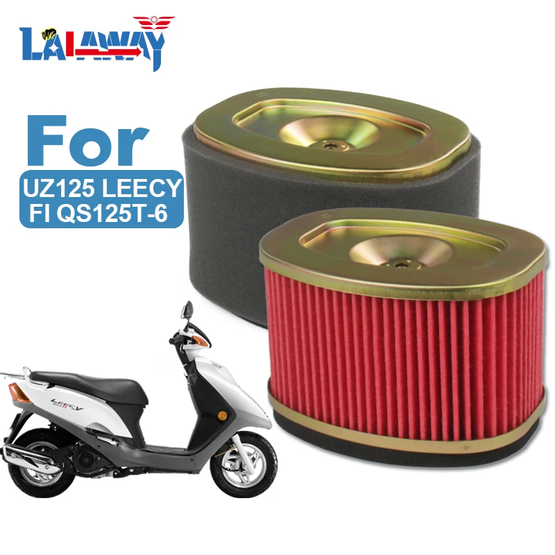 

1 Pack Scooter Motorcycle Sponge Air Filter Motor Bike Intake Cleaner For Suzuki UZ125 LEECY FI QS125T-6, Air Filter