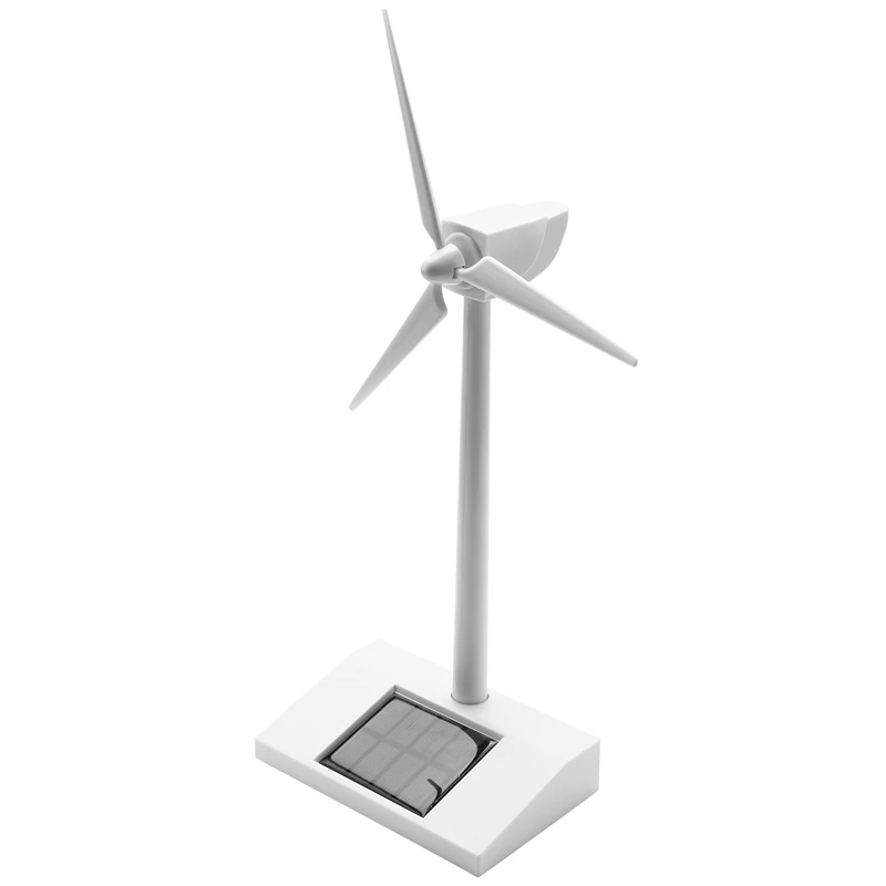 

3d-ветряная мельница на солнечной батарее, Сборная модель, веселая образовательная детская игрушка, подарок, ветряная турбина, белая для дет...