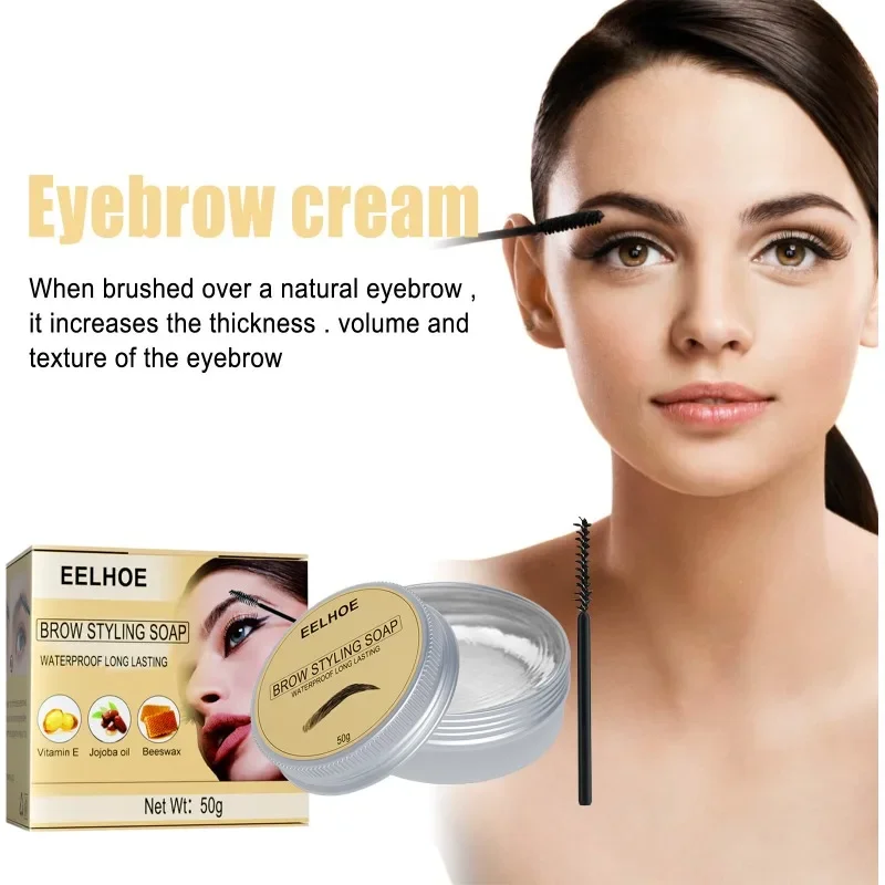 

Eyebrow Styling Cream Clear Colorless Refreshing Quick Drying Natural Long Lasting Three-dimensional Eyebrow Shape