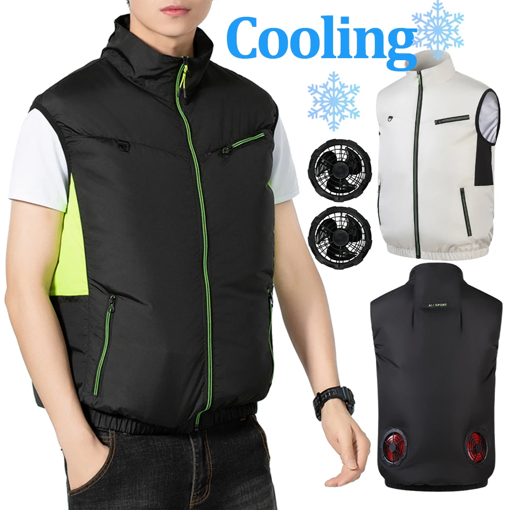 Вентилируемый Охлаждающий Жилет С Вентилятором Дышащий Для Высокотемпературной