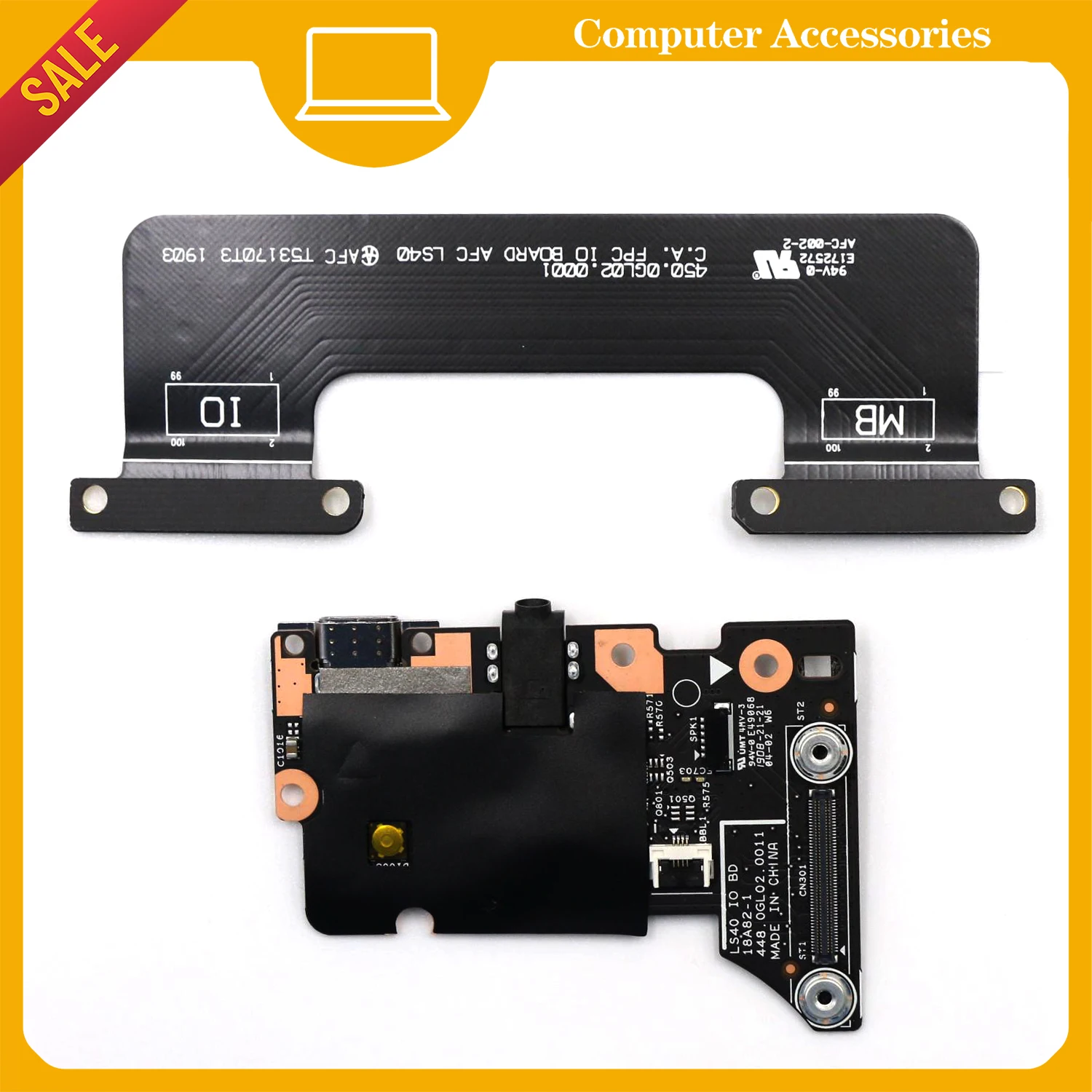 

Кабель для подключения к плате Lenovo yoga S940-14IWL audio board io 5c50s25012 5c50s24918