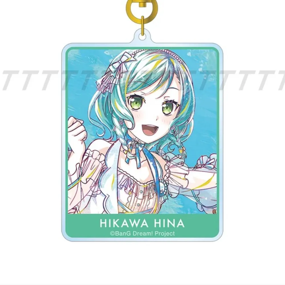 Игра Hikawa Hina Chisato Minato Yukina Shirokane Rinko брелок кукла аниме акриловый кулон для подарка