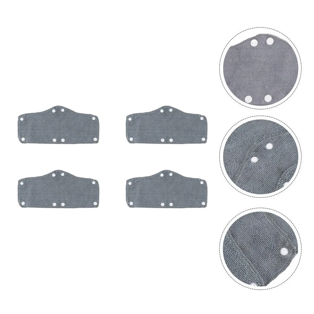

4 Pcs Washable Hard Hat Liner Sweatband Worker Accessories Snap Button Safety Sweatbands Factory Supplies Liner Fabric Snaps