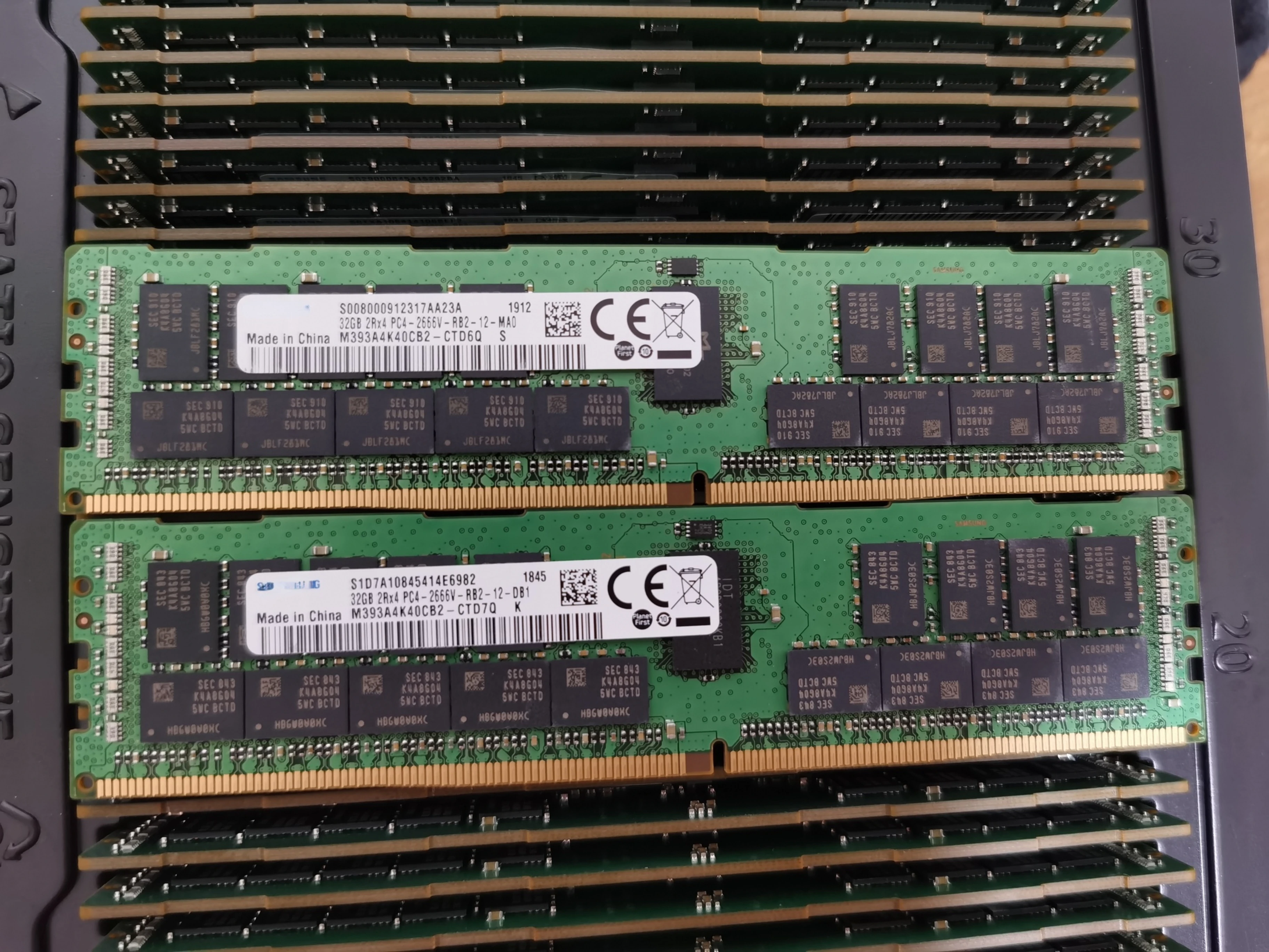 

RAM Applies to 32G DDR4 2666 ECC REG 32GB PC4-2666V RDIMM Server Memory Module