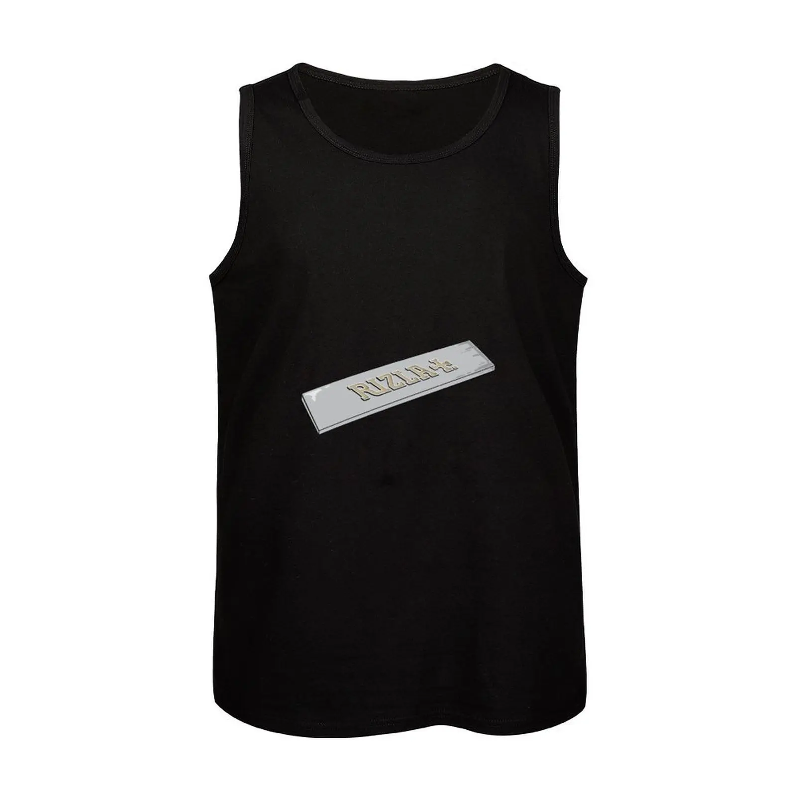 Kingsize Rizla серебряная майка для бодибилдинга