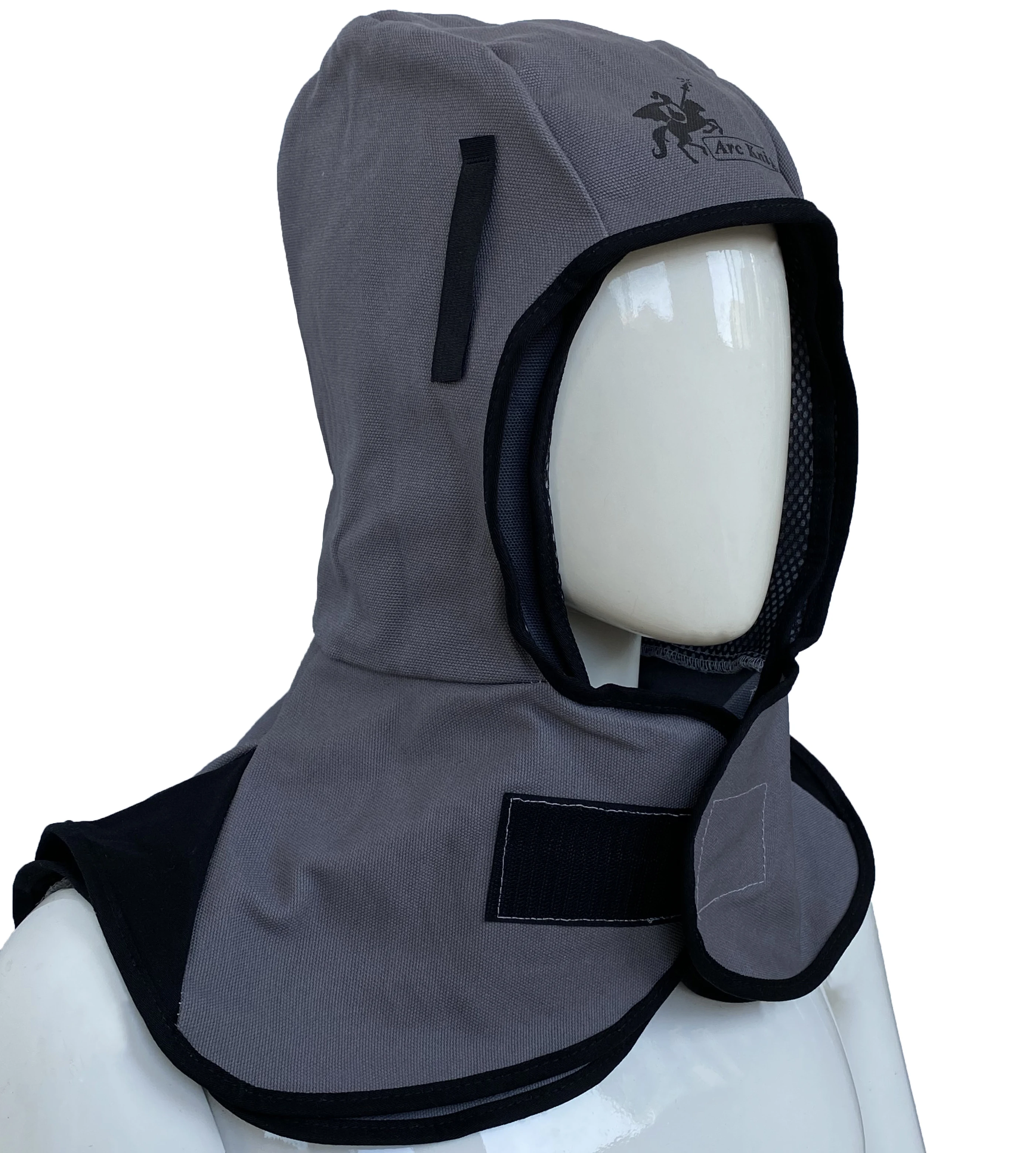 Купить Шлем огнеупорный из Сварочные шлемы хлопка, моющийся, черно-серый