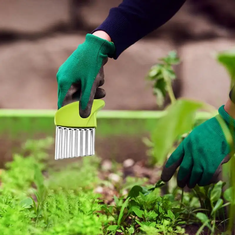 

2pcs Patio Weed Removal Brush Weeding Remover Cleaning Wire Brushes For Cleaning Manual Stainless Steel Grass Remover Tool