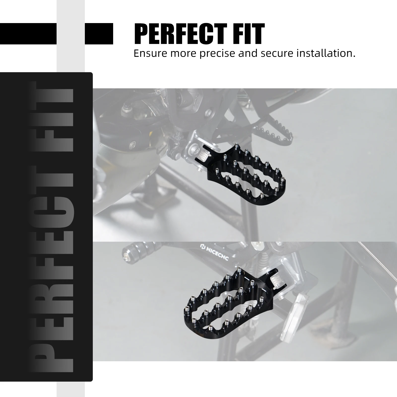Подножки для ног, подножки для BMW R1250GS 2019-2023 R1250GS Adventure 2019-2024 R1200GS R 1200 GSA R1200GS Adventure 2013-2018 (art.: 3920cf71b4bc8) - 3920cf71b4bc8