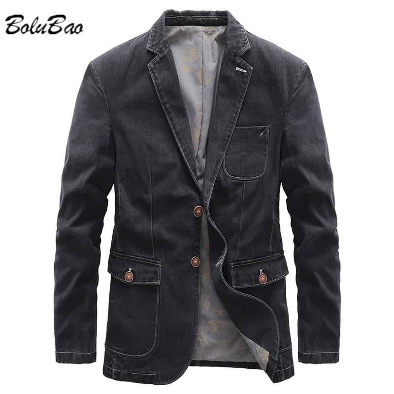 BOLUBAO 2022 Men's Suits New Thin Slim Slim Fashion Coat High Quality Design Business Trend Outer Suits for Men