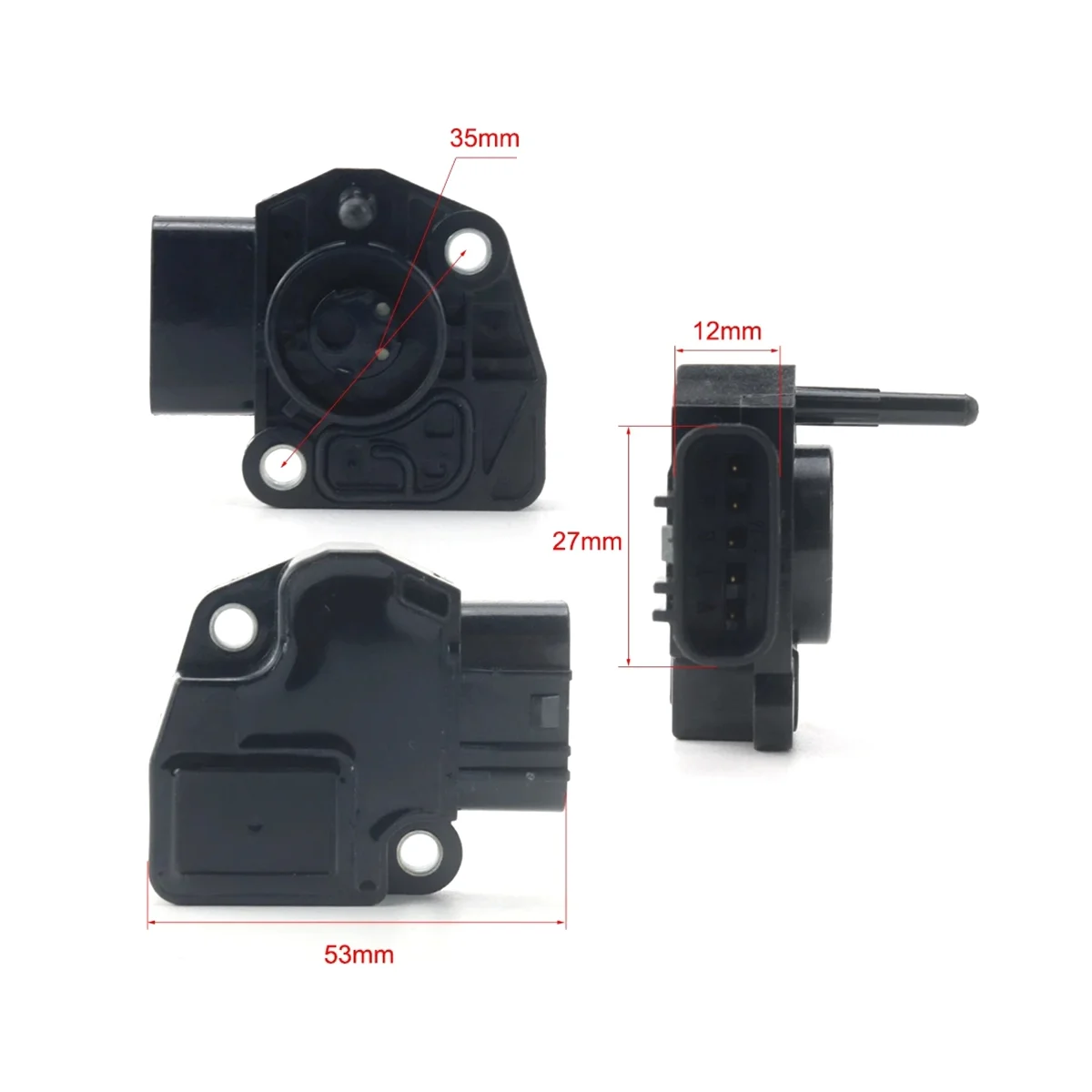 Датчик положения дроссельной заслонки для YAMAHA YBR125 YZF125R ZUMA BANDIT 1250 5D7-E3750-01 1S4-13750-00