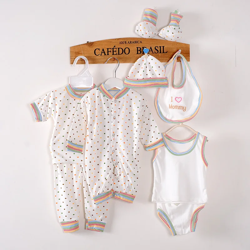 hibobi 8Pcs Baby Romper Clothes Sets