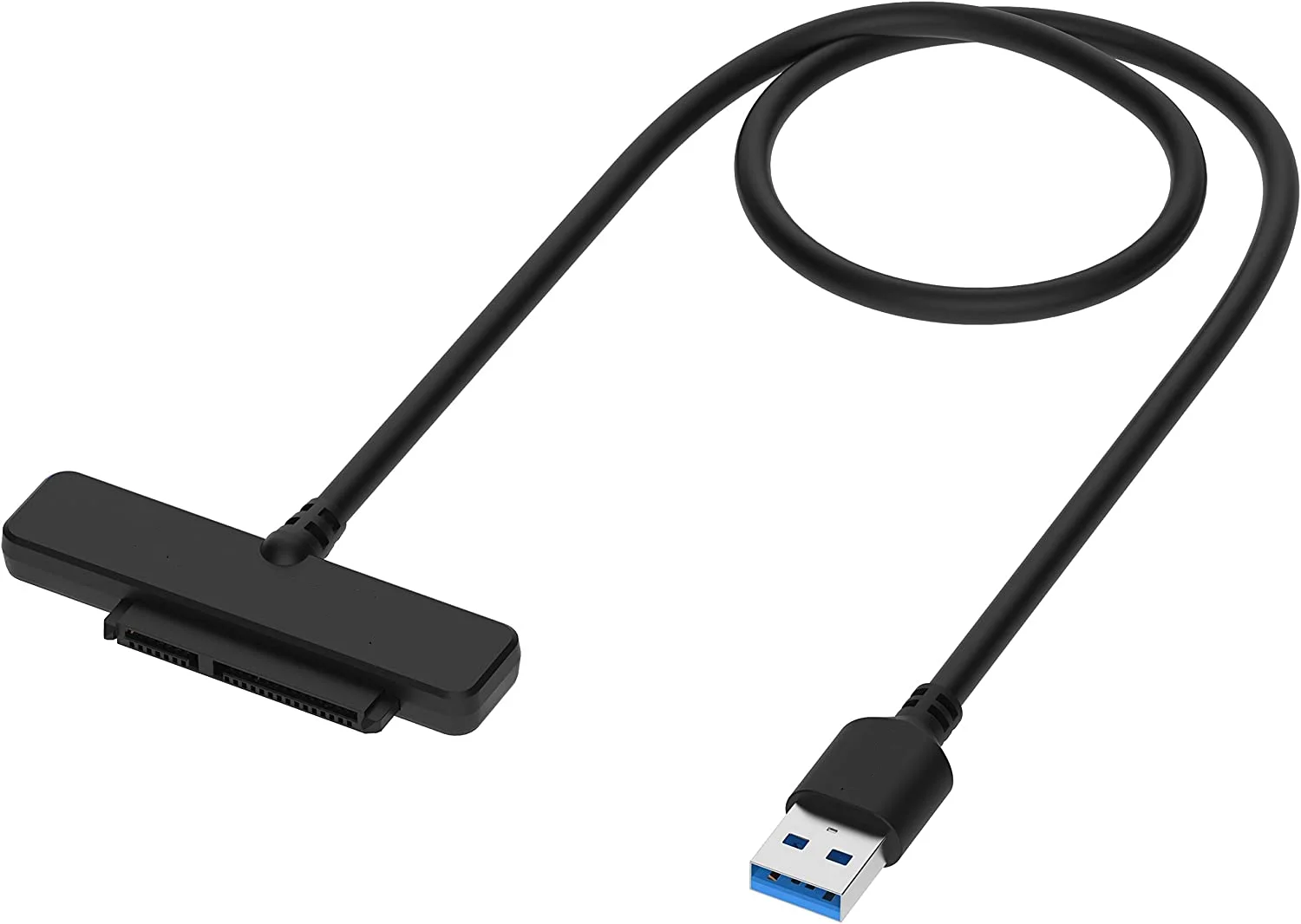

2023 NEW USB 3.0 para SSD/SATA I/II/IIIAdaptador de disco rígido de 2,5 polegadas (EC-SSHD), preto hub usb