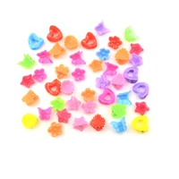 20 pcslot solid color cartoon shape mini small hair clips girls hair claw jaw toddlers side hairpin accessories whosesale
