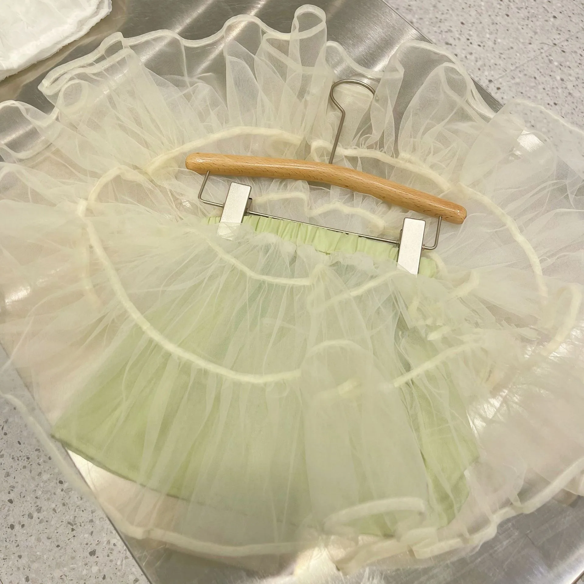 Юбка-пачка Женская однотонная в Корейском стиле весна-лето |