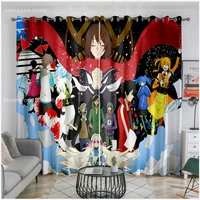 yang yan project anime window curtain thicken curtain floor to ceiling windows living room bedroom decoration 3d print any size
