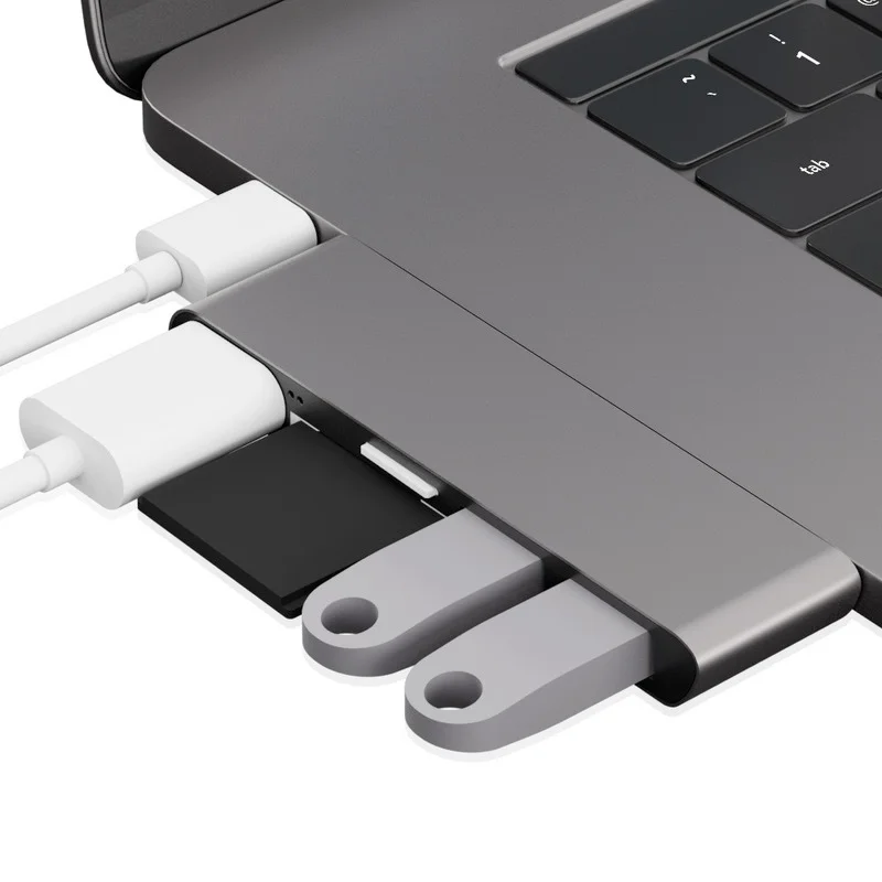 

USB Type C Hub USB C to USB 3.0 PD TF/SD Card Adapter USB3.0 OTG Aluminum Shell TF SD Slot For MacBook Pro Computer Assesories