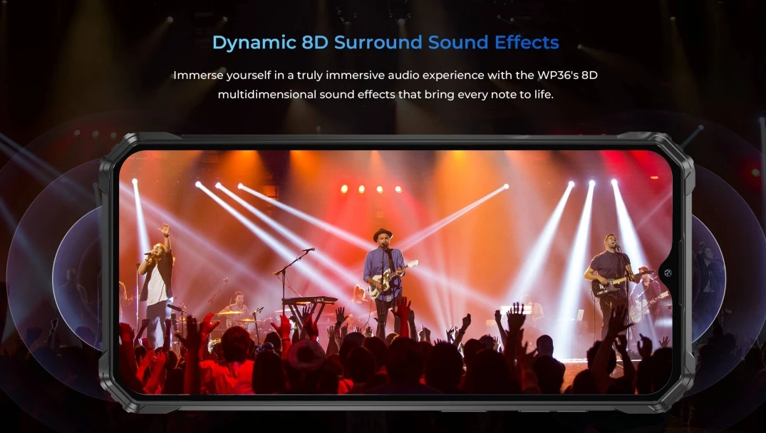 OUKITEL WP36 смартфон с 6-дюймовым дисплеем процессором MTK8788 ОЗУ 8 ГБ ПЗУ 120 6 52 Гц