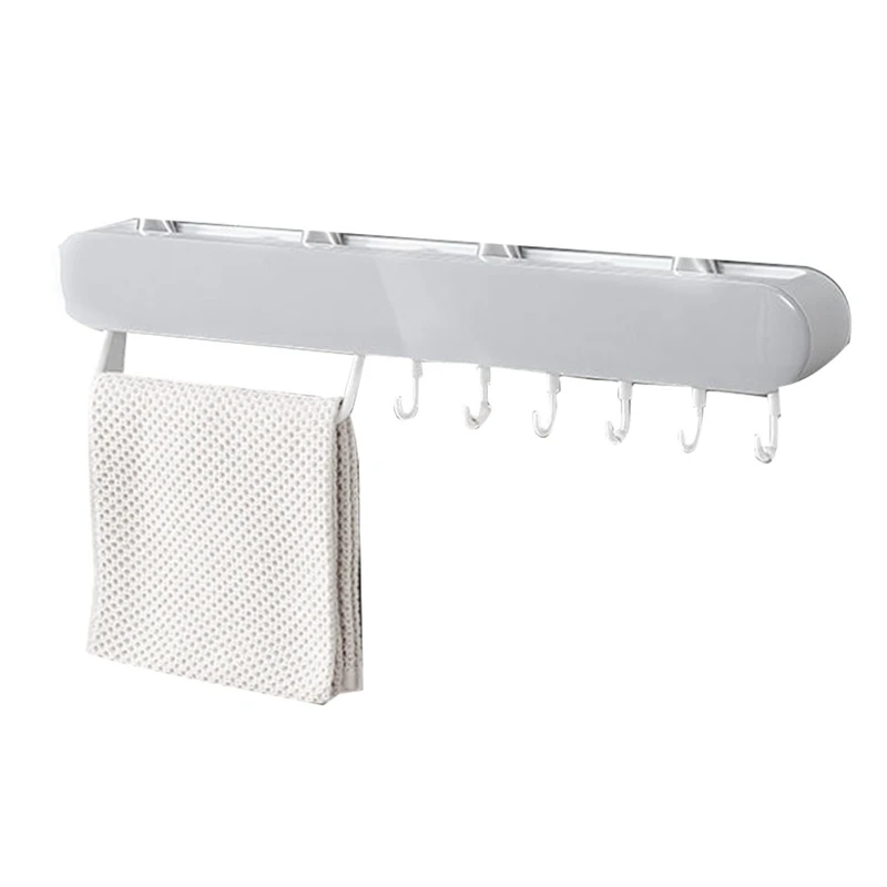 

Household Multifunctional Wall-Mounted Storage Shelf Storage Rack