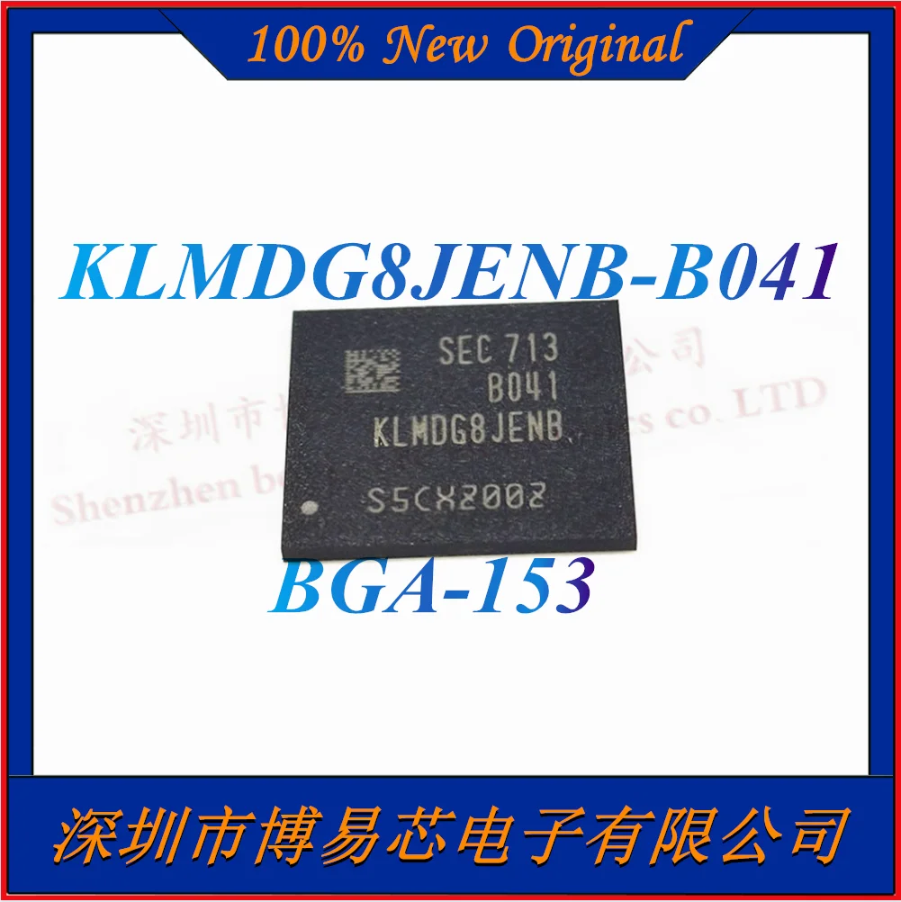 Новая Оригинальная аутентичная память KLMDG8JENB-B041 EMMC 5,1 128 ГБ, микросхема памяти