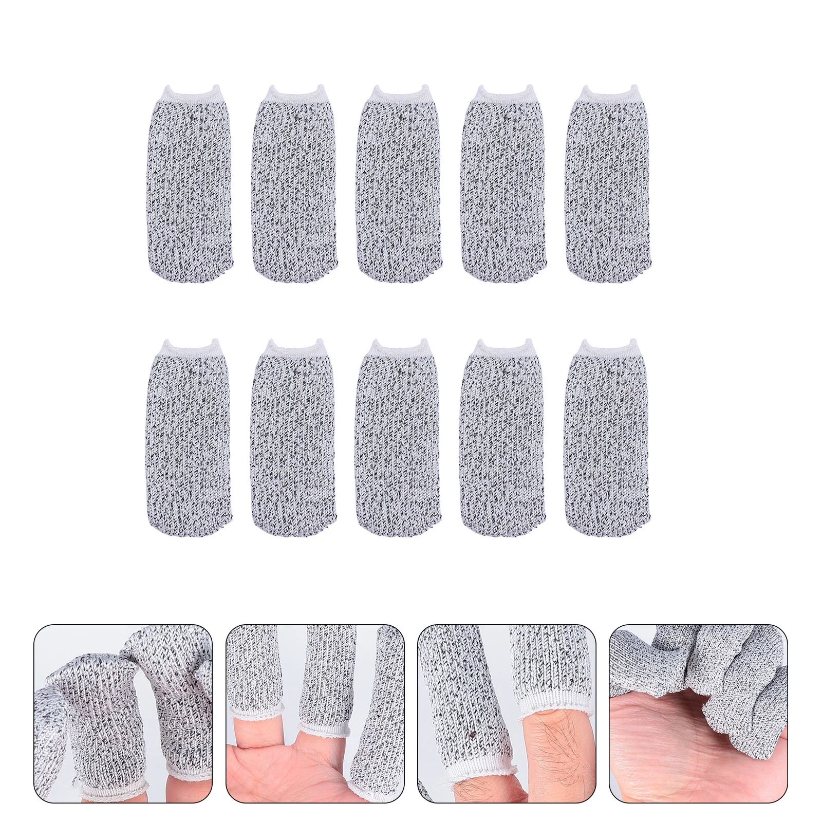 

Finger Cover Cut Protection Protector Anti Cots Cutting Caps Reusable Thumb Fingertips Glue Fingertip Support Sleeves