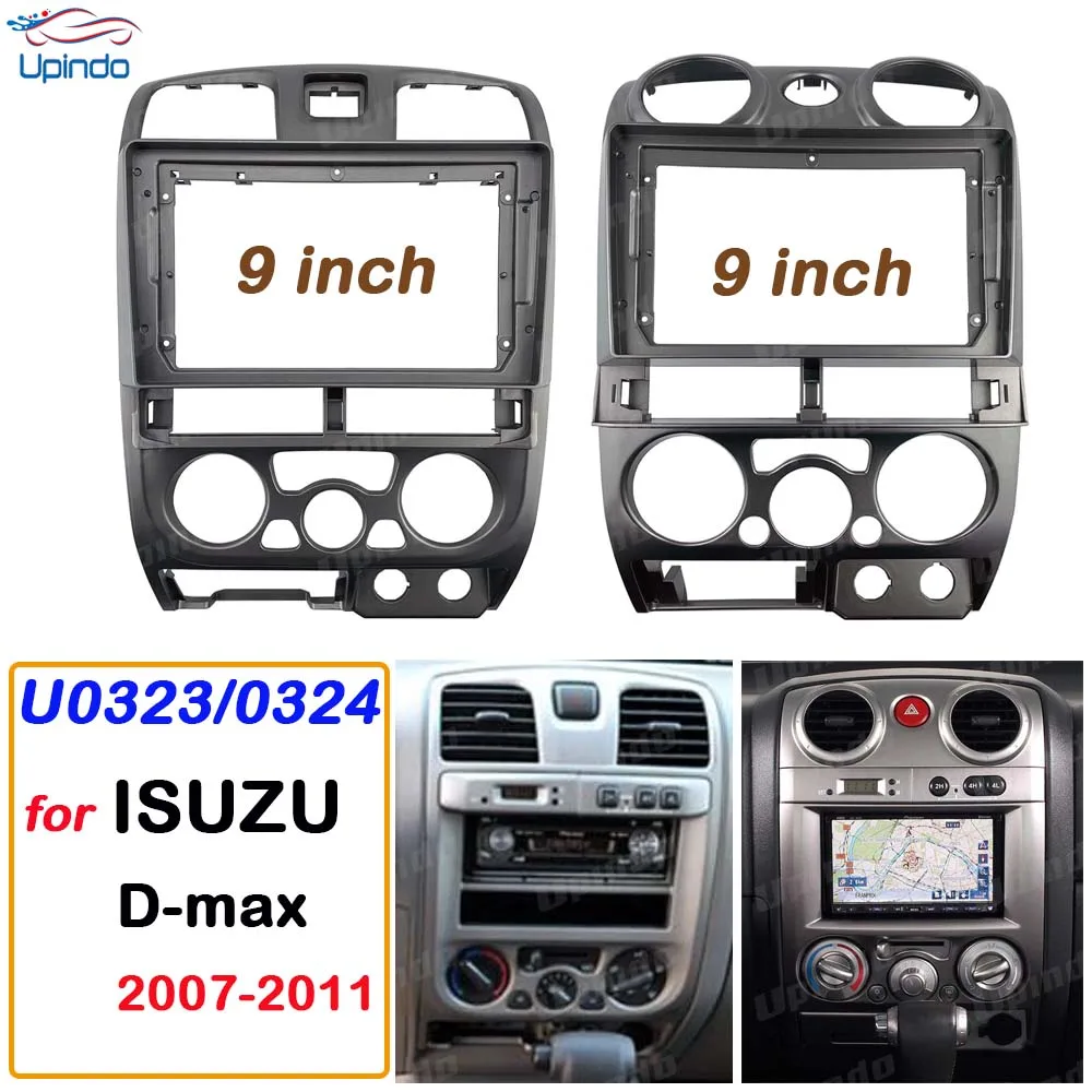 Автомобильный радиоприемник 2 Din 9 дюймов установка DVD GPS Mp5 пластиковый корпус для