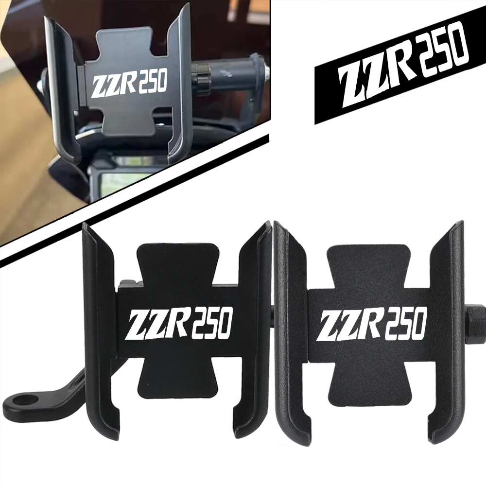 Держатель для Руля Мотоцикла подставка GPS KAWASAKI ZZR250 1983-2007 2006 2005 2004 2003 2002 ZZR 2001
