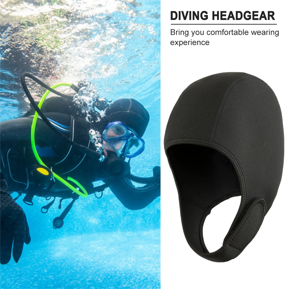 

Professional Scuba Swimming Diving Hood Caps Snorkeling Canoe Water Sports Surfing Hat Surfing Diving Hood Headband Diving Cap