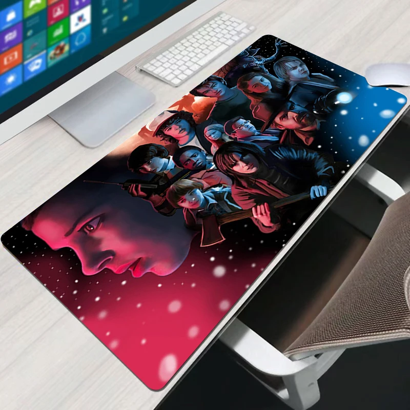 

Stranger Things Mouse Mats Xxl Gaming Pad Gamer Keyboard Large Accessories Desk Protector Mousepad Pads Mat Pc Mause Mice Office