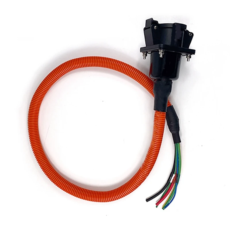 Переходник 32A SAE J1772 зарядная розетка переменного тока с сильфоном для