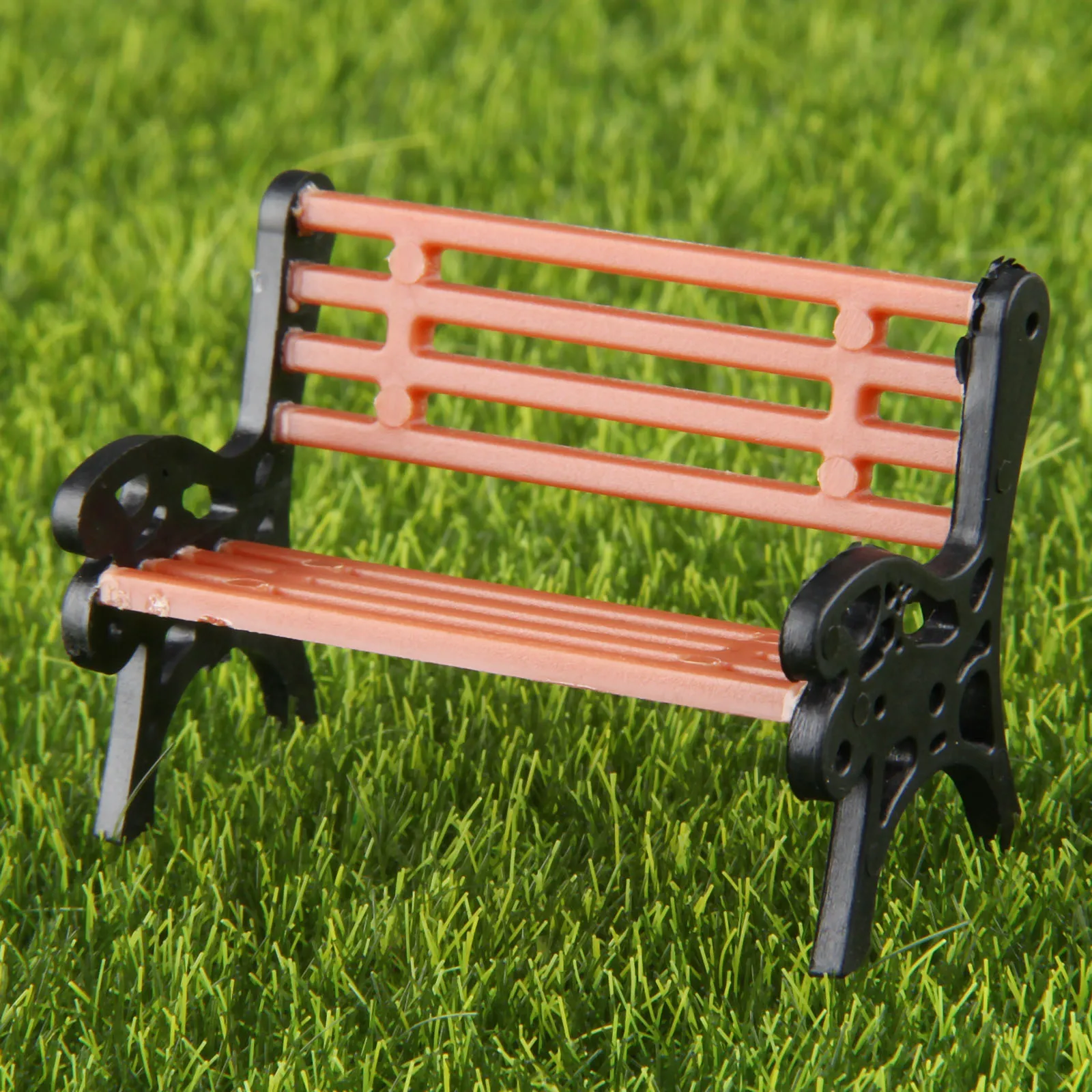 

Миниатюрные пластиковые скамейки для сада 10 шт.