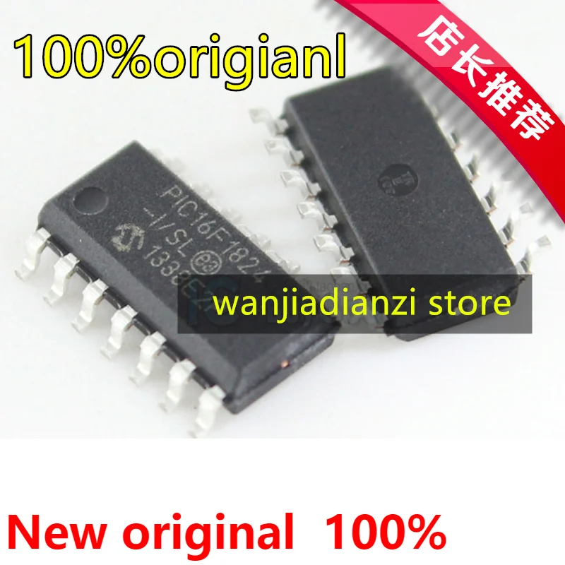

Original Microchip PIC16F1824 - I/SL embedded single chip MCU microcontroller SOP14 PIC16F1824 SOP-14